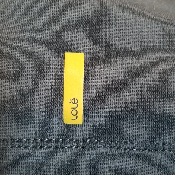 LOLE Twist Criss Cross Racerback Mix Media Tank Top Women's Small Dark Grey Camo - Picture 7 of 10